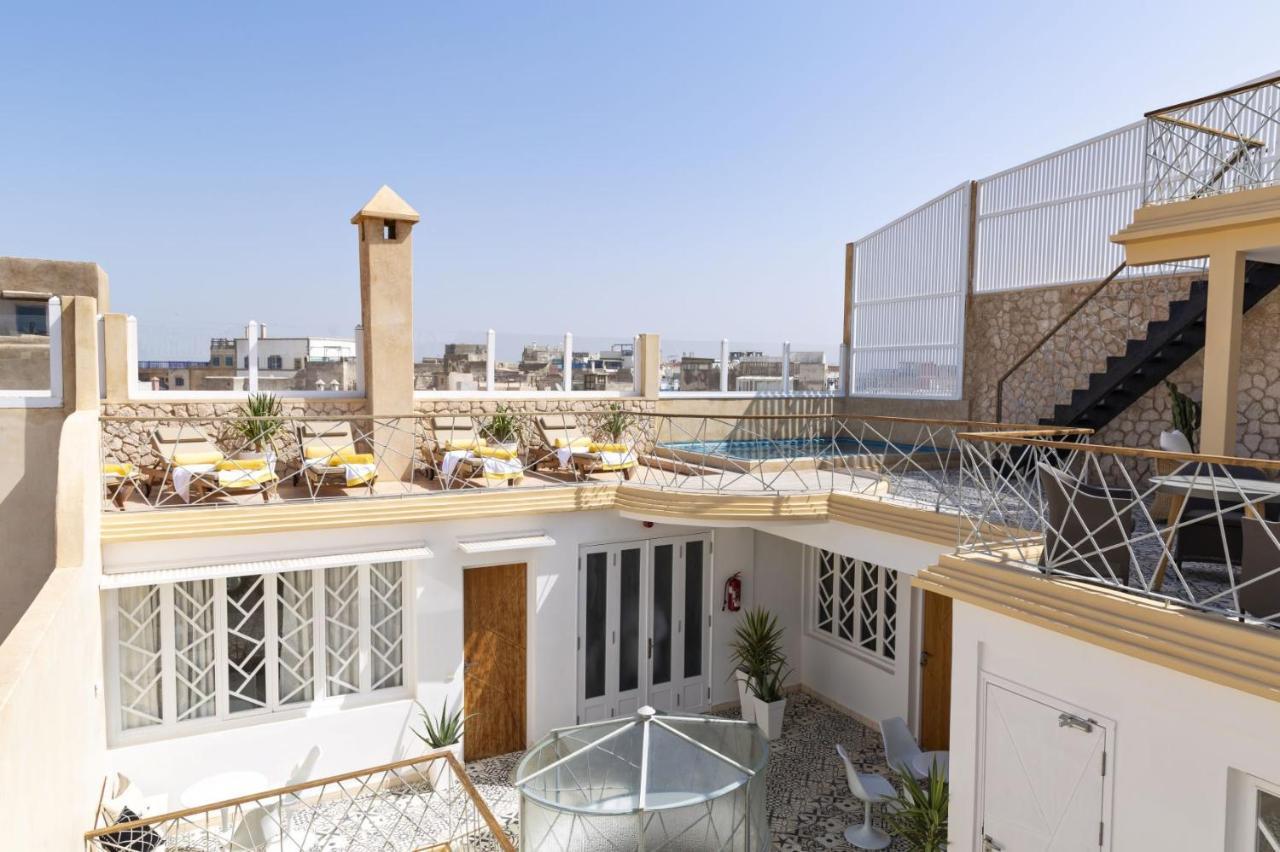 Suite Azur Hotel Esauira Exterior foto The hotel's rooftop